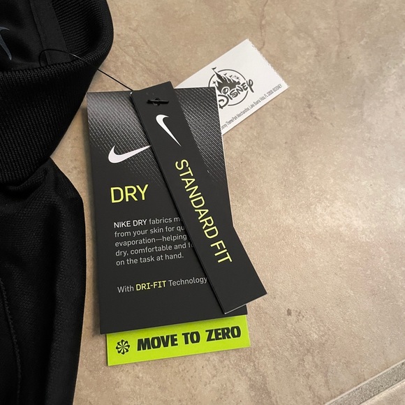Nike Dri-Fit Disney Parks Excl. Black Golf Polo - Picture 4 of 9